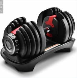 Home Gym Equipment Cast Iron Dumbbell Set 24kg 40kg Weights Lifting Training Rubber Adjustable Dumbbell