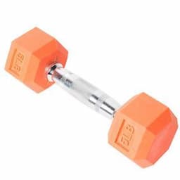 Factory Direct Sale Customizable Color Hexagonal Iron Dumbbell Set Weight Lifting 20kg Rubber Dumbbell