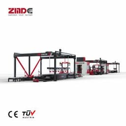 Zmde New Tech High Precision Automation Beam Assembling Welding Machine H Beam Vertical Production Line