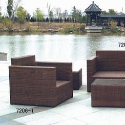 wicker outdoor furniture set