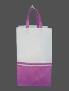 Purple Trim Tote Bag