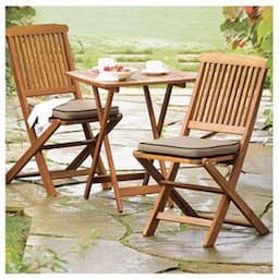 3-Piece Folding Patio Set