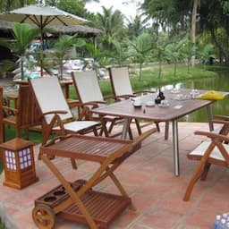 Teak Outdoor Patio Furniture Set