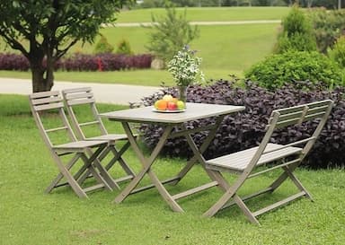 Folding Patio Set