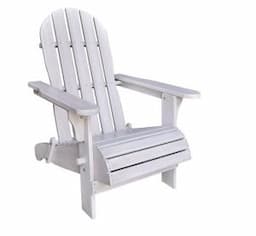 White Adirondack Chair