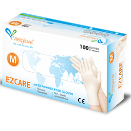 EZCARE LATEX POWDER FREE GLOVES