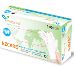 EZCARE Nitrile Powder Free Gloves