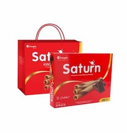 Saturn Chocolate Flavor Cream Filled Wafers