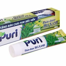 Puri Herbal Green Tea Toothpaste