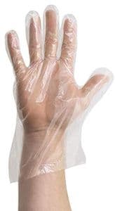 Plastic gloves