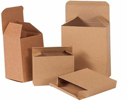 Folding cardboard box