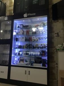 iPhone Accessories Display Cabinet