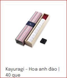 Kayuragi Cherry Blossom Incense (40 Sticks)