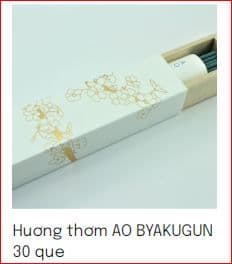 AO BYAKUGUN Incense (30 Sticks)