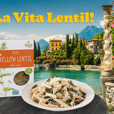 Yellow Lentil Penne Rigate